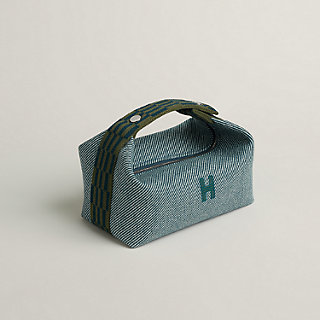 【オシャレ♪】HERMES Bride-a-Brac H Natte case PMポーチ オシャレ♪】HERMES Bride-a-Brac H Natte case PMポーチ